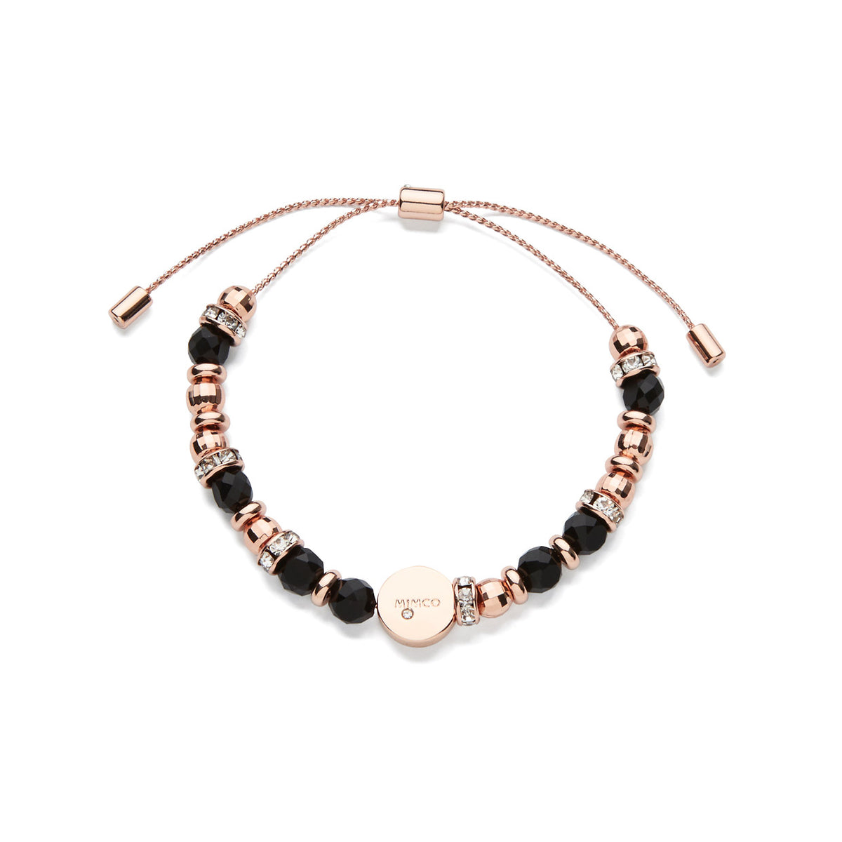 Tidal Bracelet - Black Rose Gold