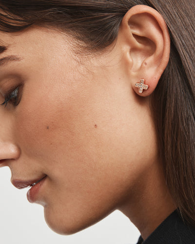 Daydream Stud Earrings - Rose Gold