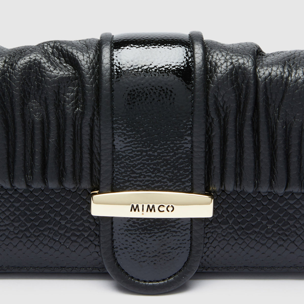 Drama Shoulder Bag - Black Light Gold