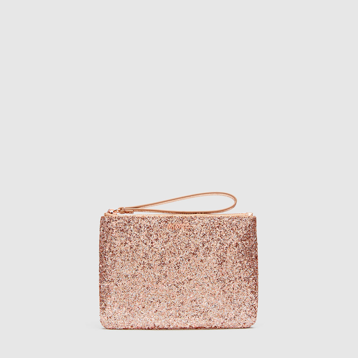 Glitz Medium Pouch - Almond