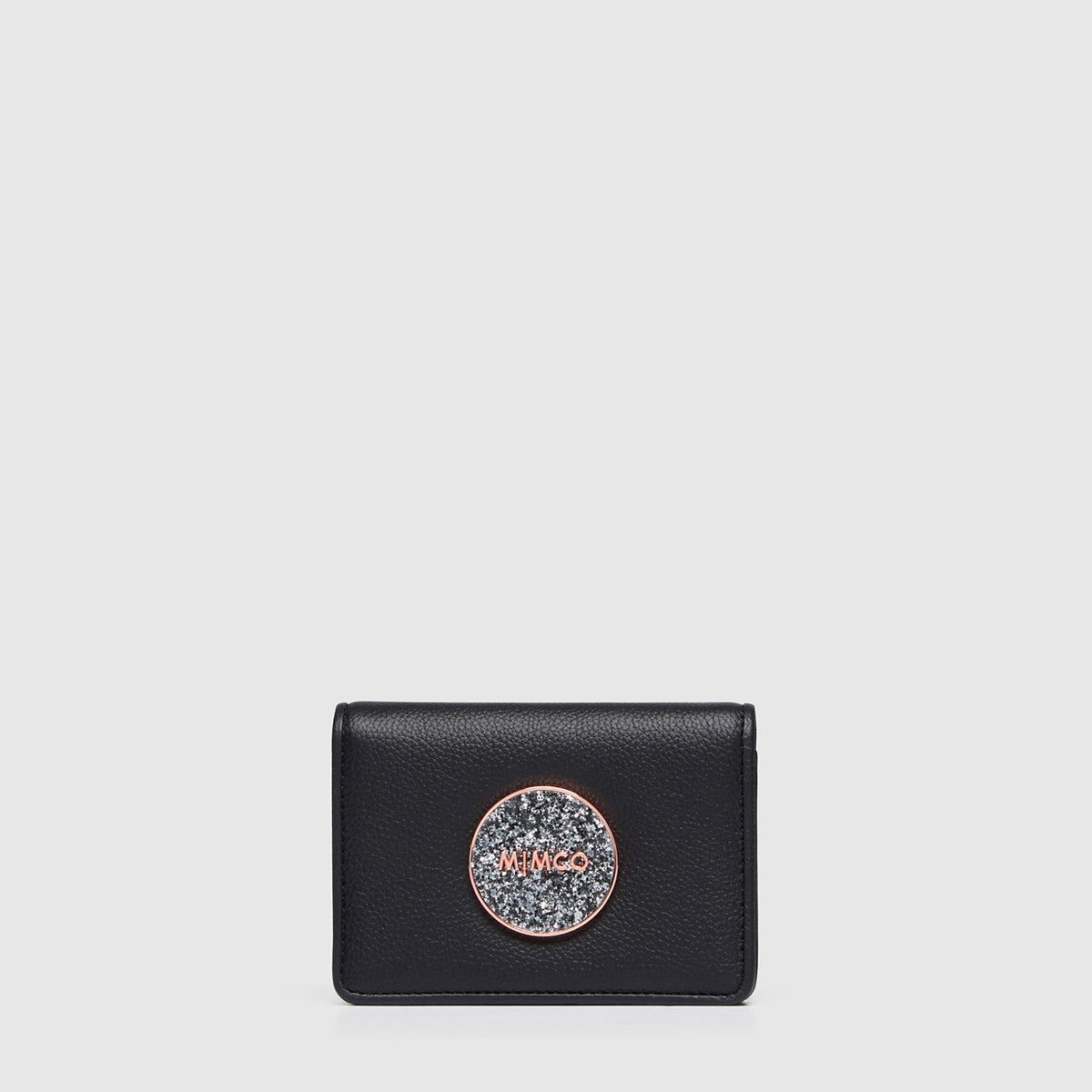 Bliss Medium Wallet - Black Rose Gold