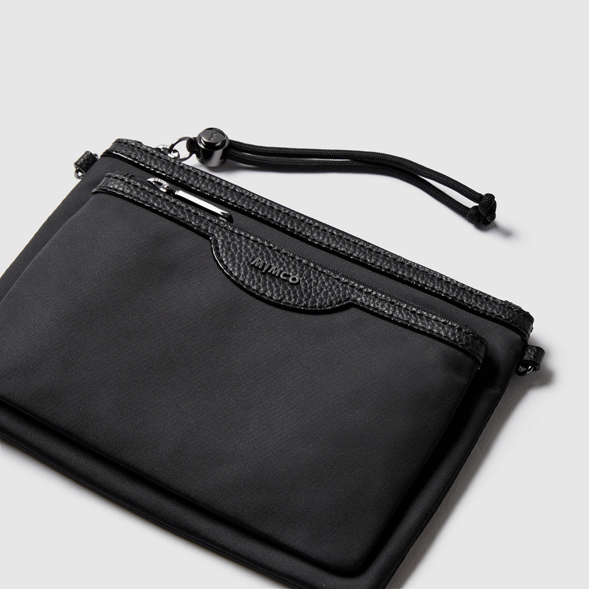Super-Cycle Duo Pouch - Black Gunmetal