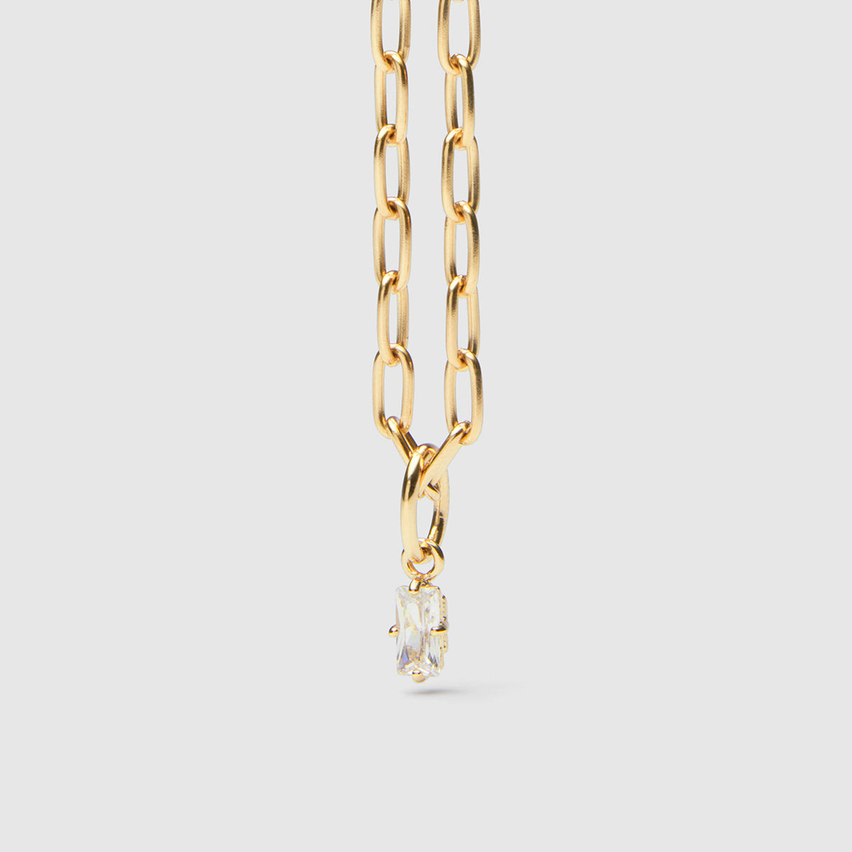 Sparkler Sterling Silver Charm - Gold