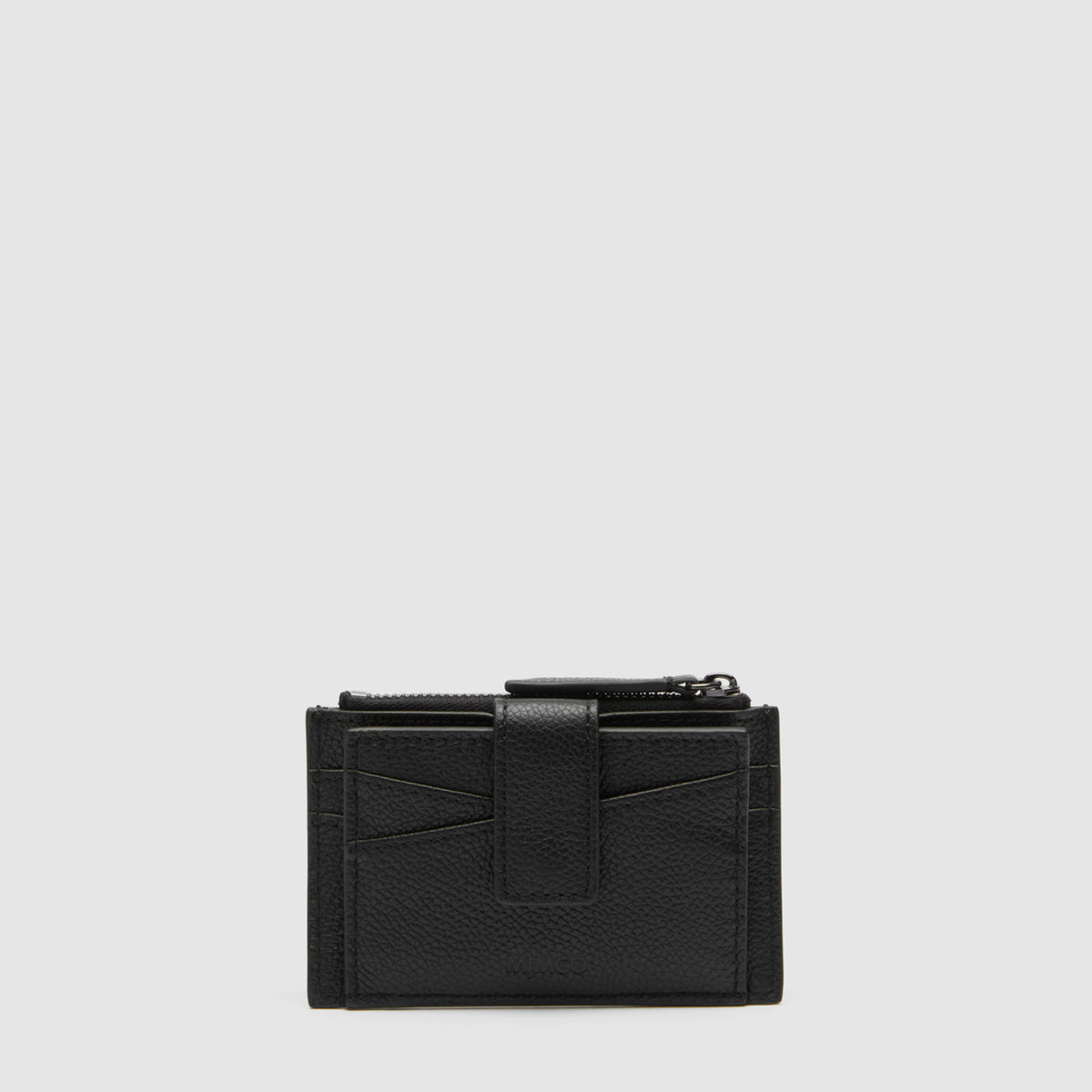 Classico Duo Card Wallet - Black Gunmetal