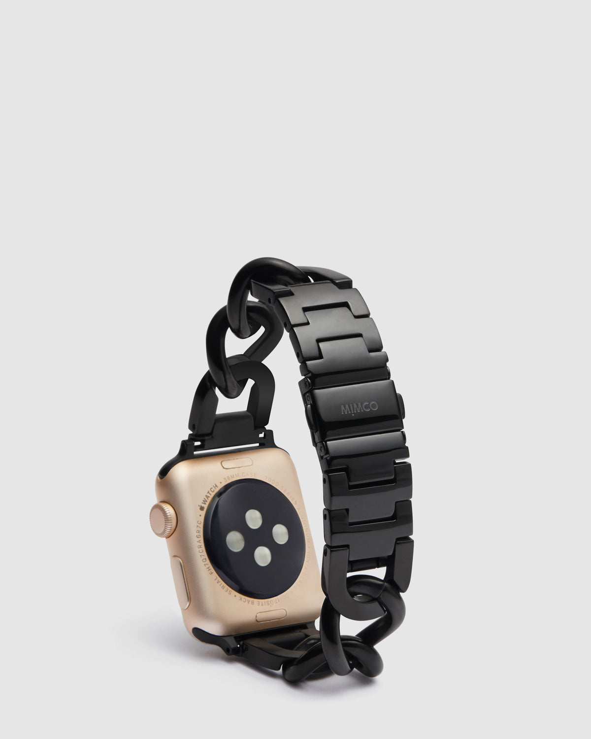 40mm Capri Watch Band - Jet Black