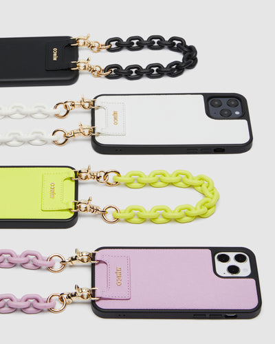 Mim Grab Phone Case For Iphone 11 - Black Light Gold