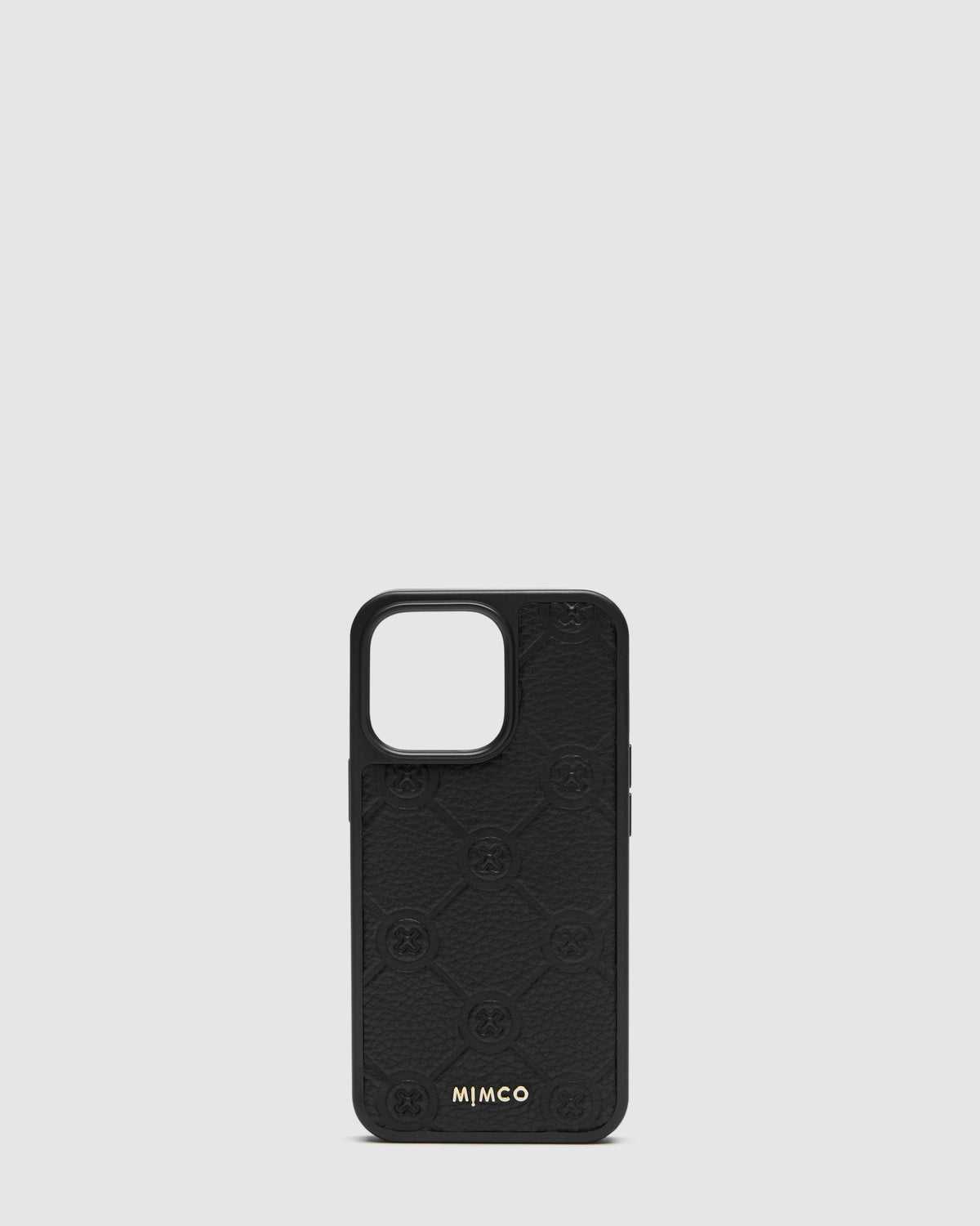 Mim-Gram Phone Case For Iphone 13-13 Pro - Black Light Gold