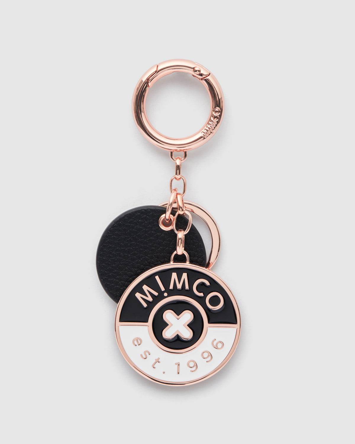 Mim-Medallion 2023 Keyring - Black Rose Gold