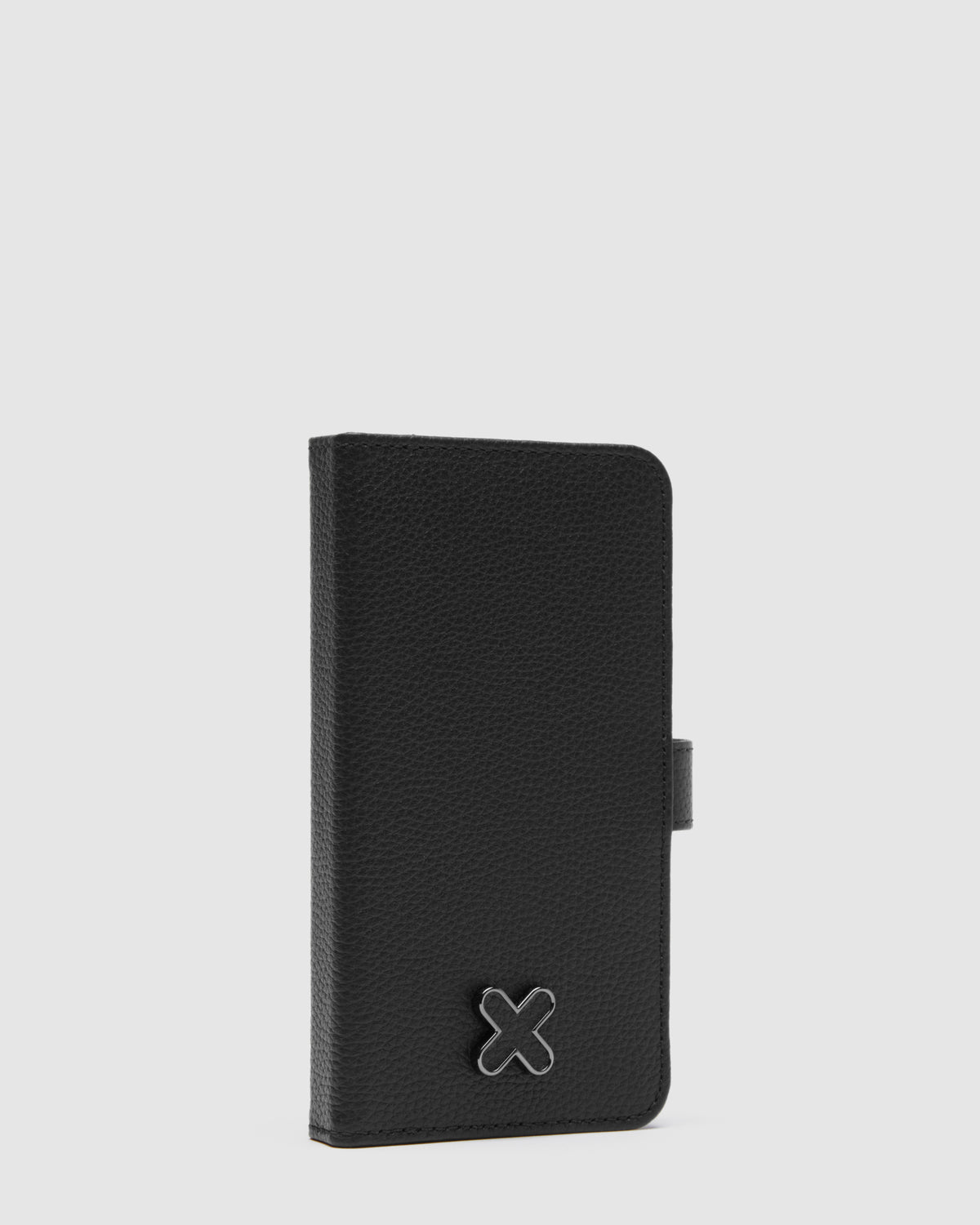 Hendrix Flip Case For Iphone 12-12 Pro - Black Gunmetal