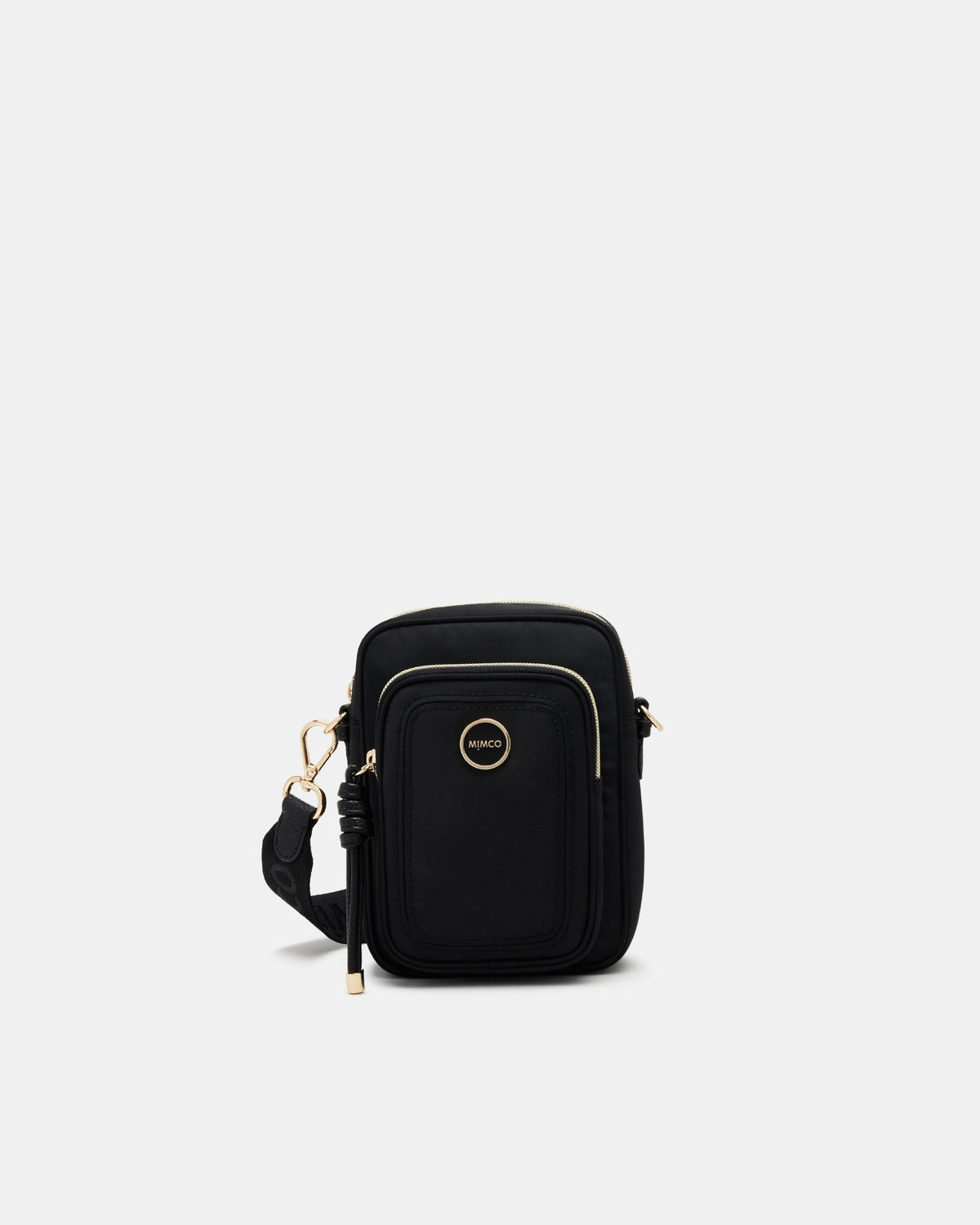Nextalgia Phone Crossbody Bag - Black Light Gold