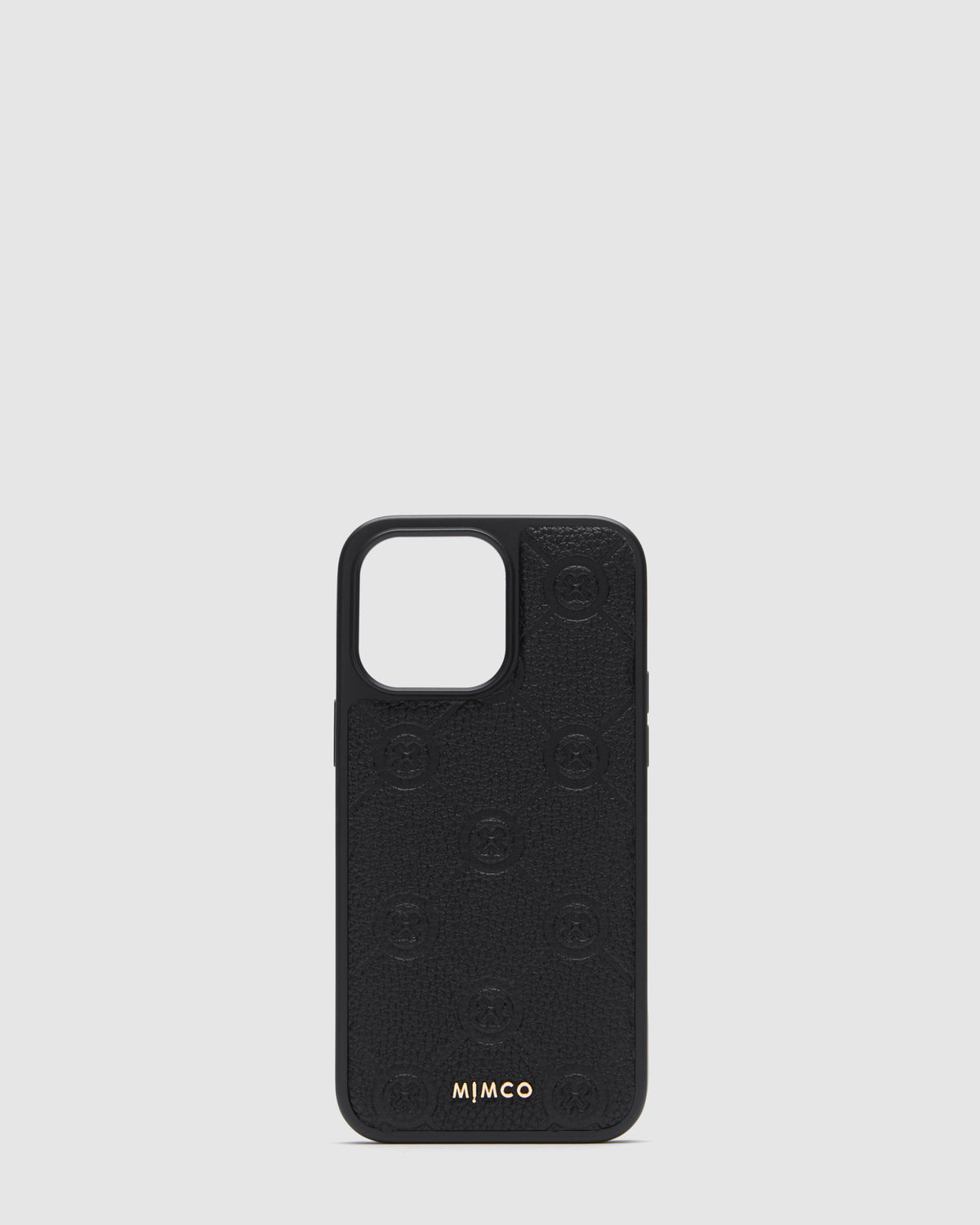 Mim-Gram Phone Case For Iphone 14 Pro Max - Black Light Gold