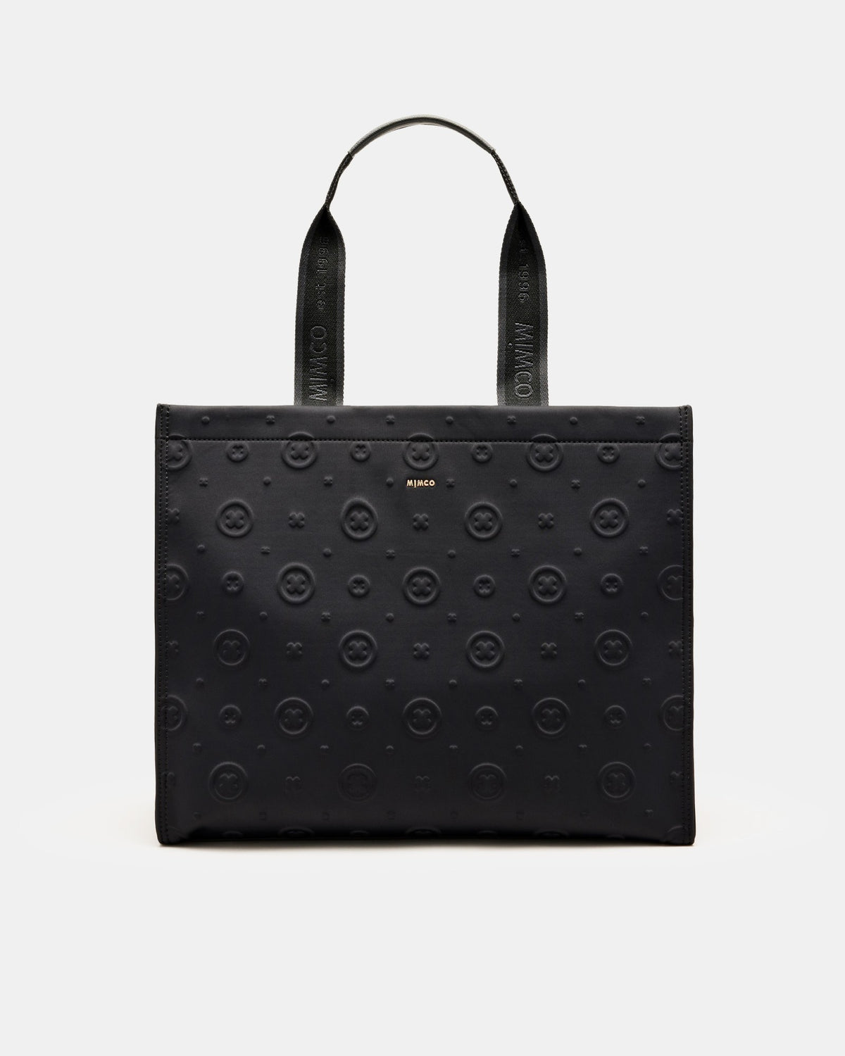 Flashback Neoprene Tote Bag - Black Light Gold