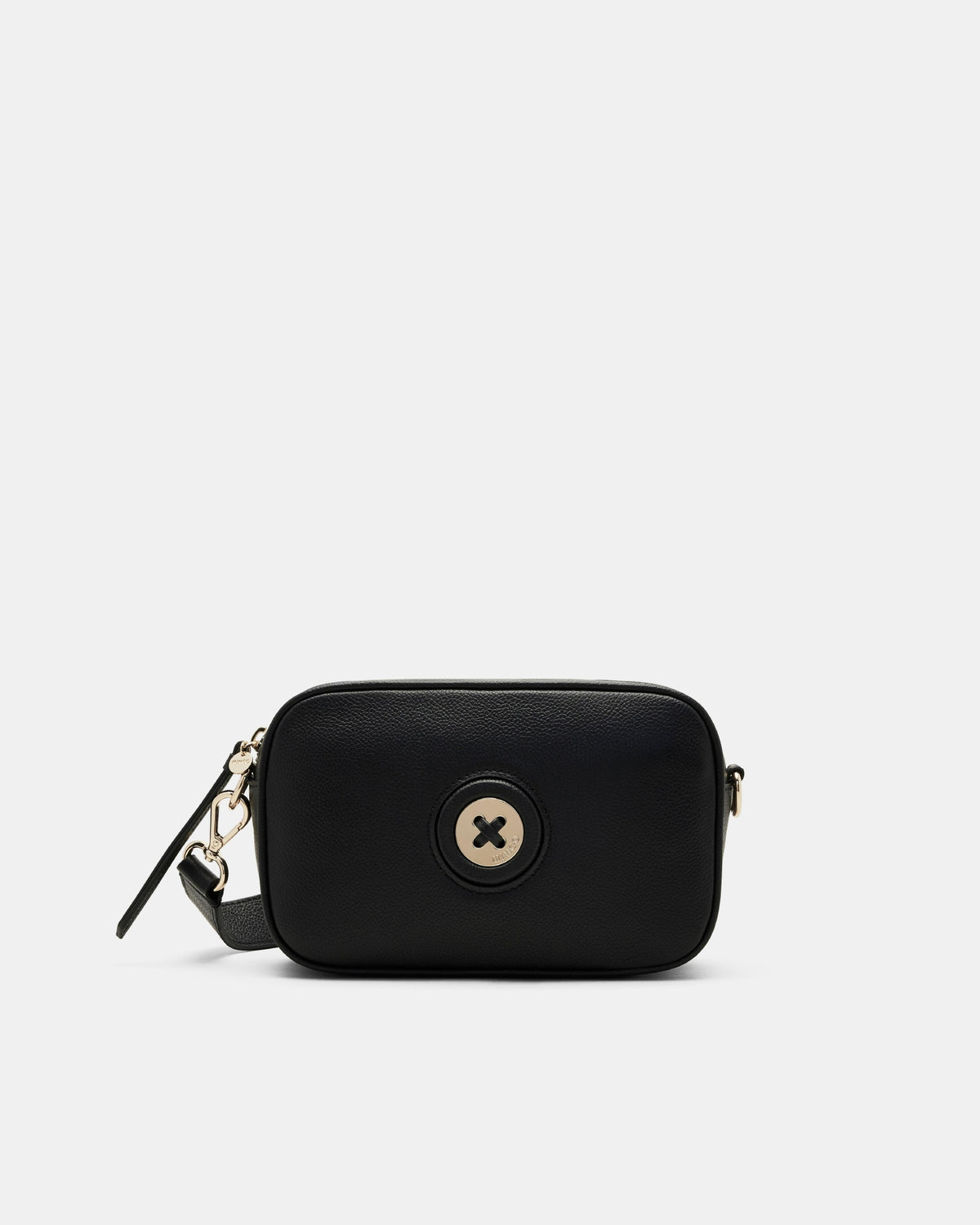 Mim-Mazing Crossbody Bag - Black Light Gold
