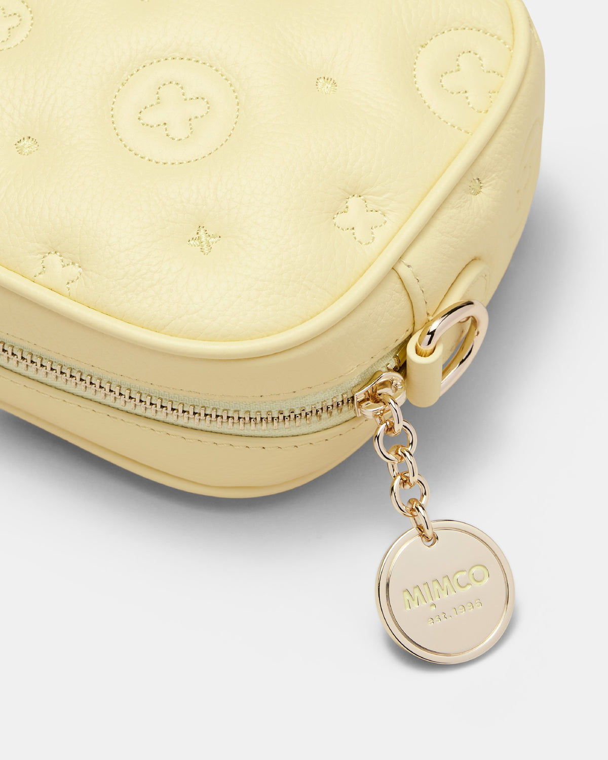 Flashback Leather Crossbody Bag - Lemon Crush