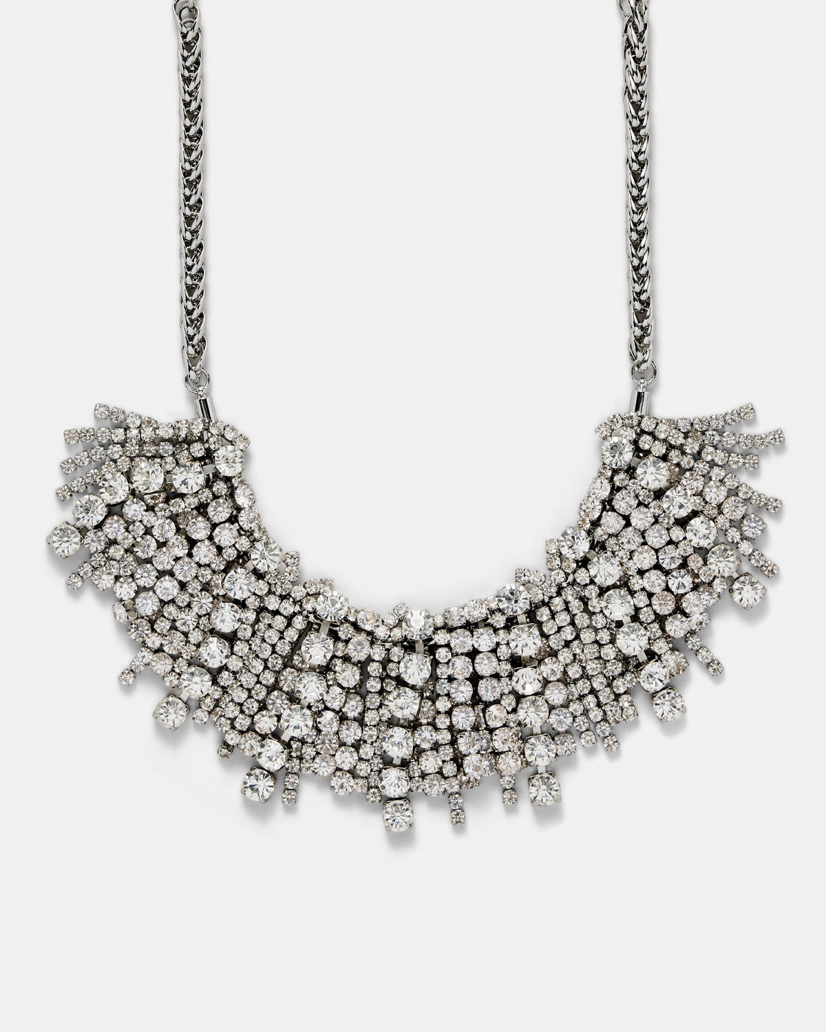 Glistening Necklace - Clear