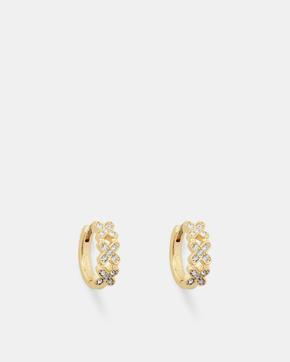 Daydream Huggie Hoop Earrings - Gold
