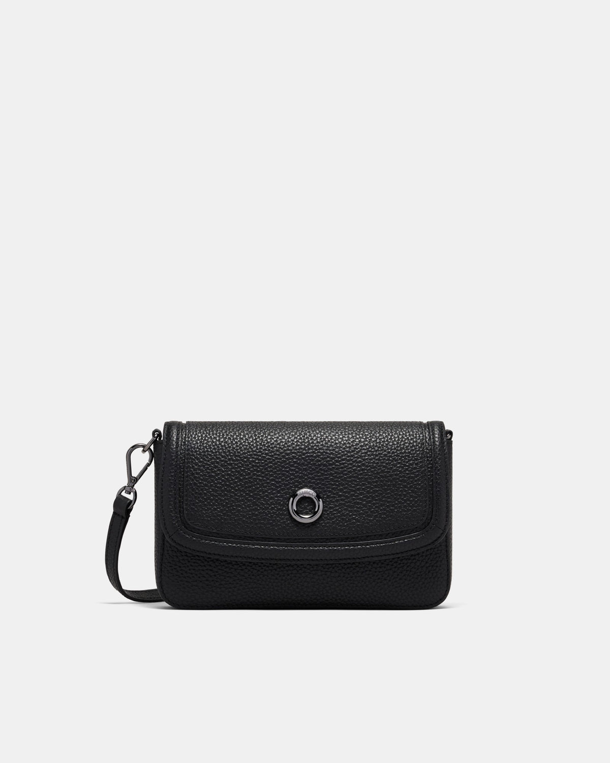 Orbit Crossbody Bag - Black Gunmetal