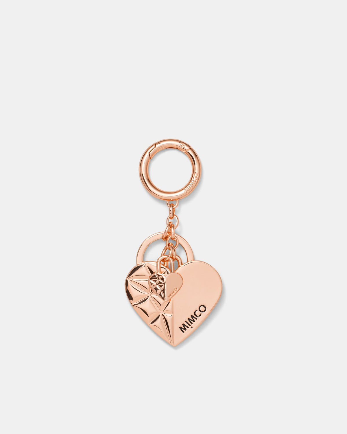Amore Keyring - Rose Gold