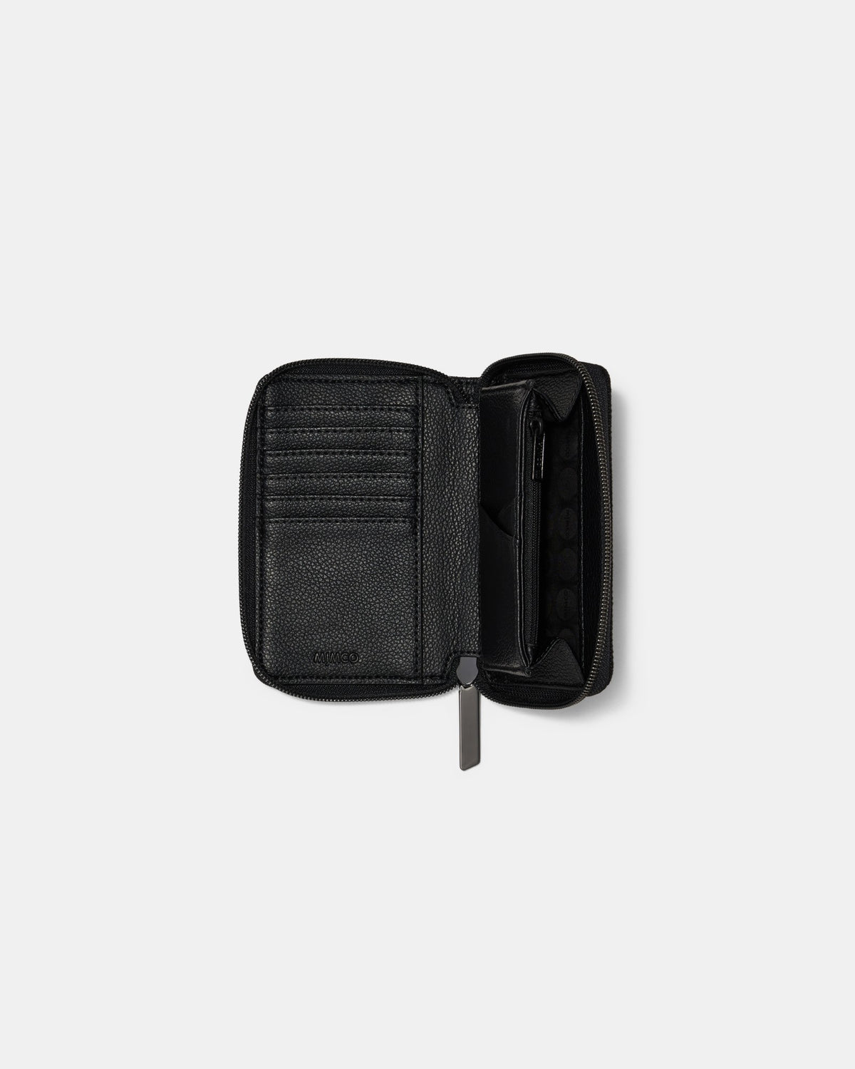 Patch Medium Wallet - Black Gunmetal