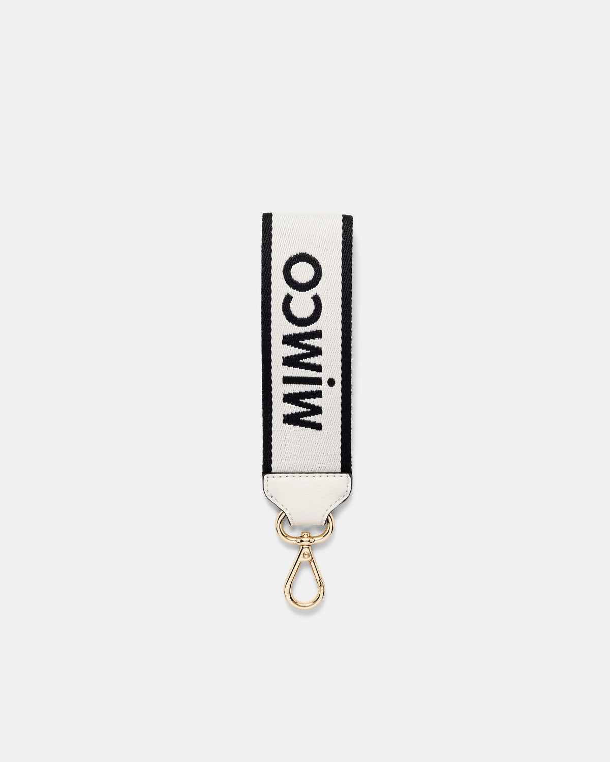 Stripe Webbing Wrist Strap - Ivory