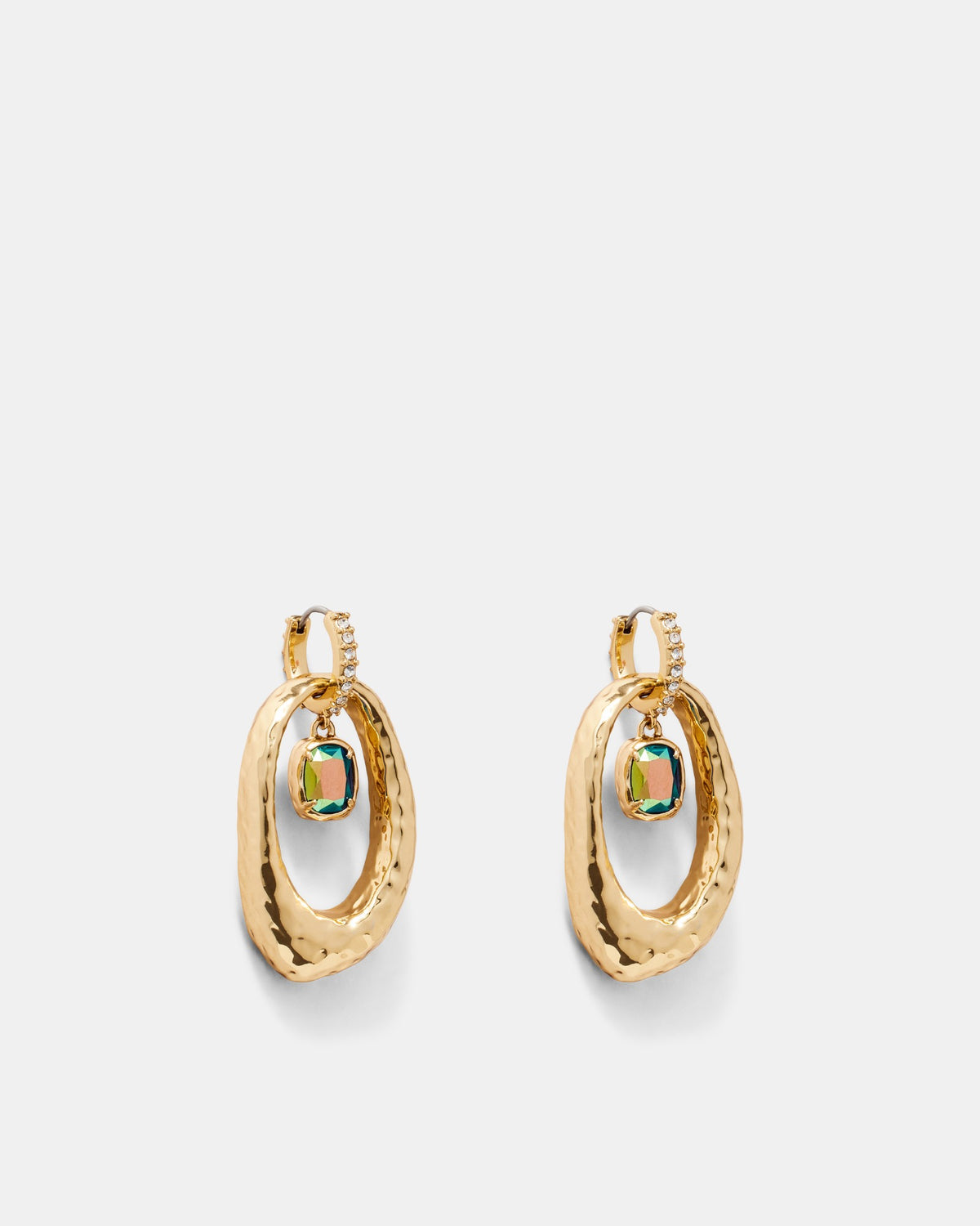 Reflective Earrings - Green