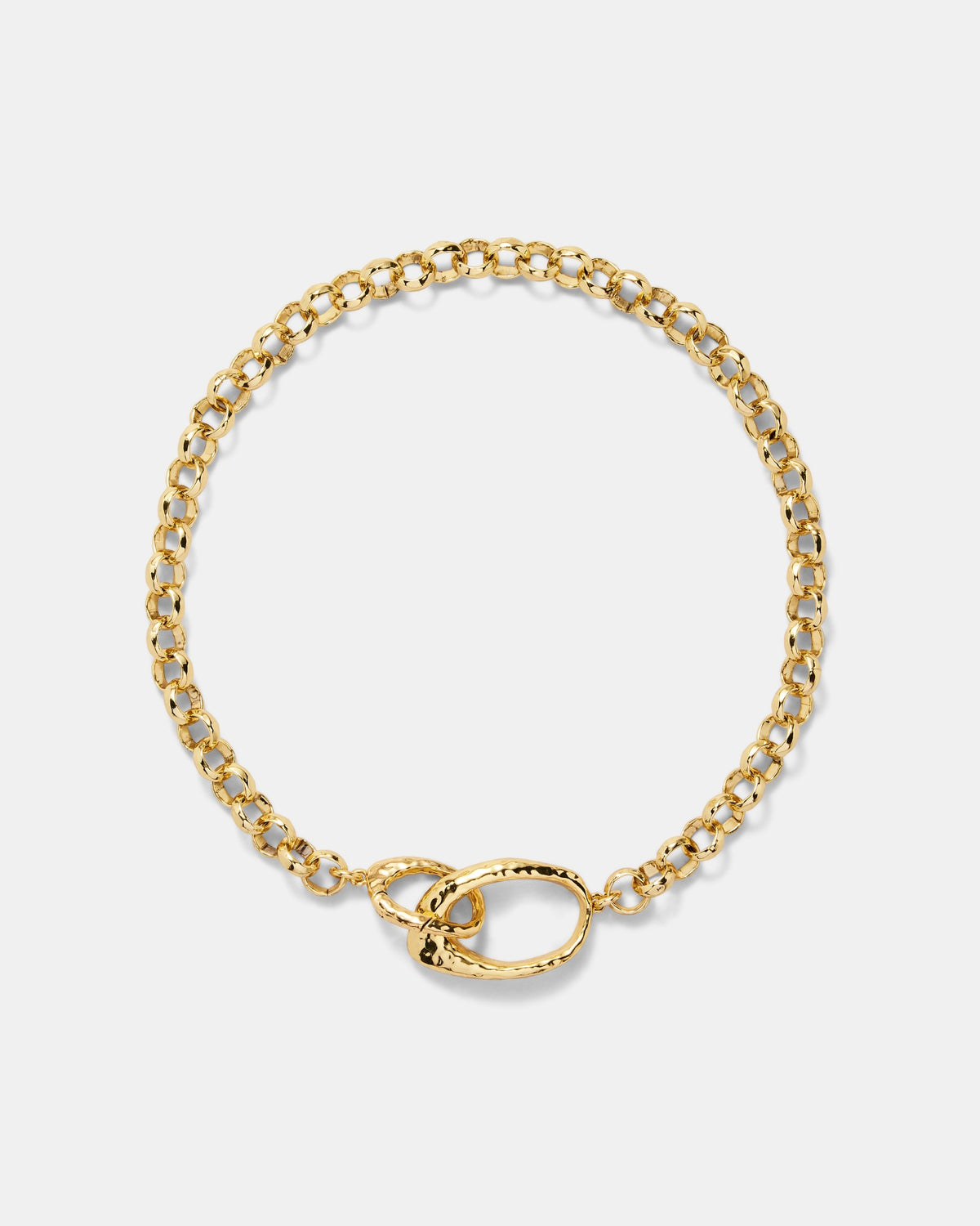Reflective Necklace - Gold