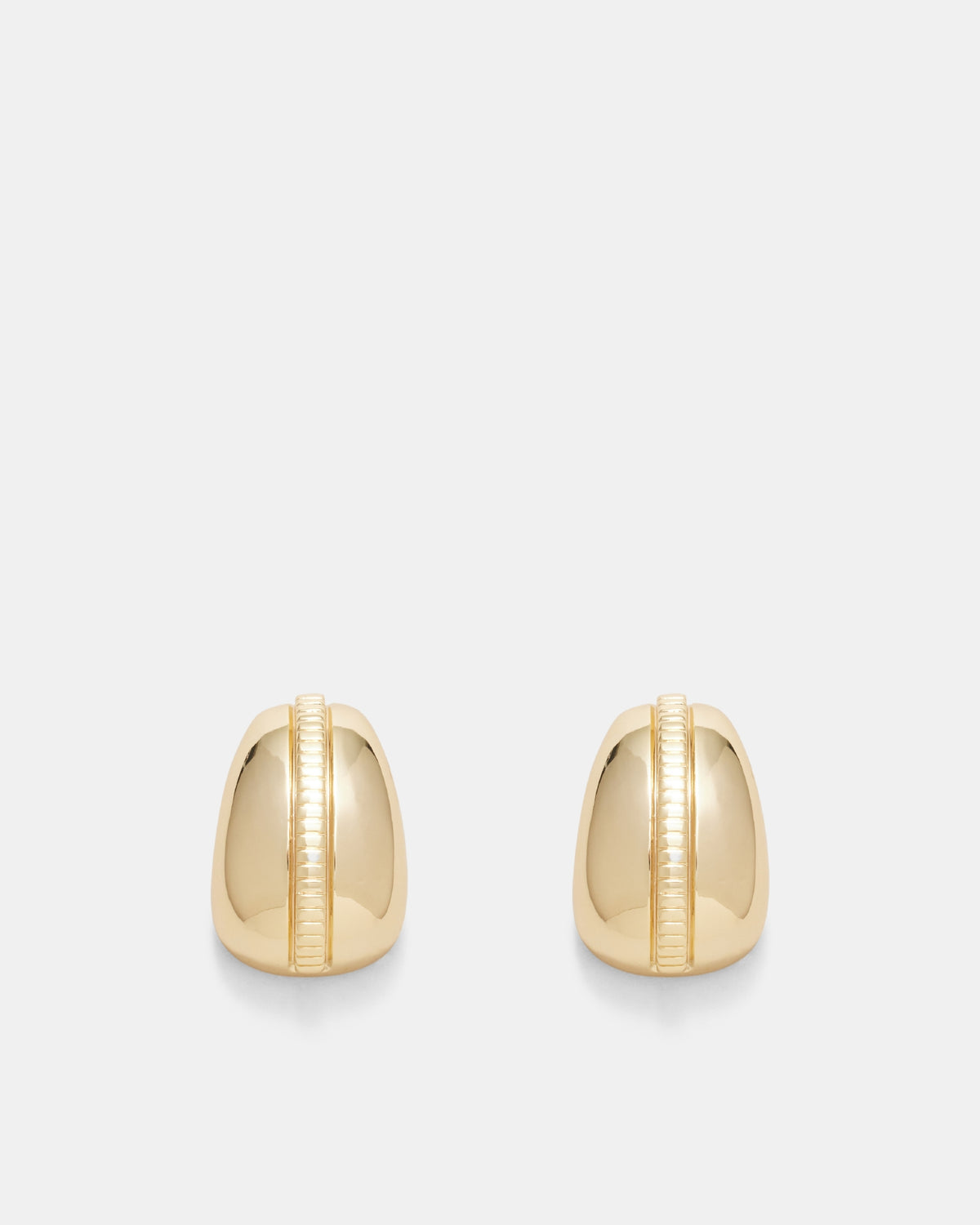 Exclaim Stud Earrings - Gold