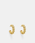 Serenno Hoop Earrings - Gold