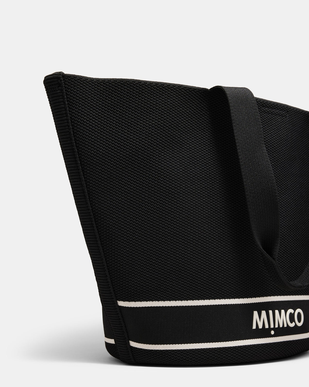 Blondie Basket Tote Bag - Black