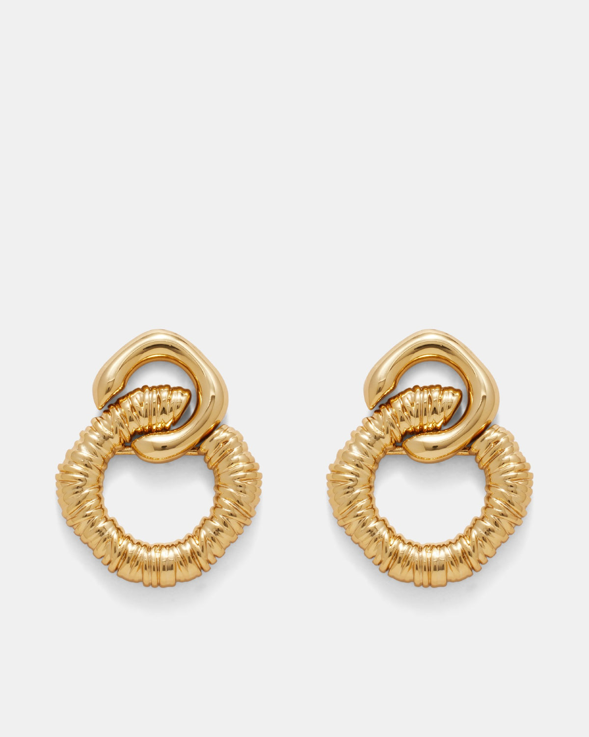 Encore Drop Earrings - Gold