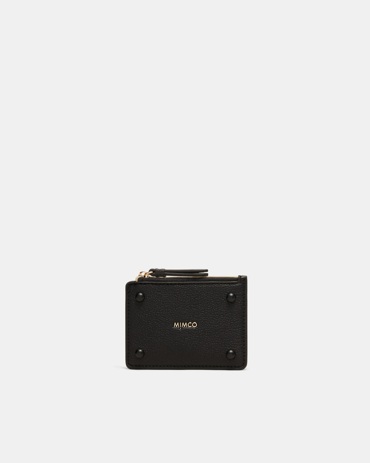 Brunswick Card Wallet - Black Light Gold