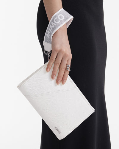 Drift Gusset Pouch - White