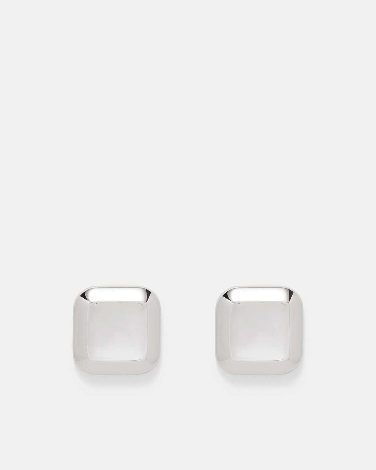 Dancefloor Stud Earrings - Silver