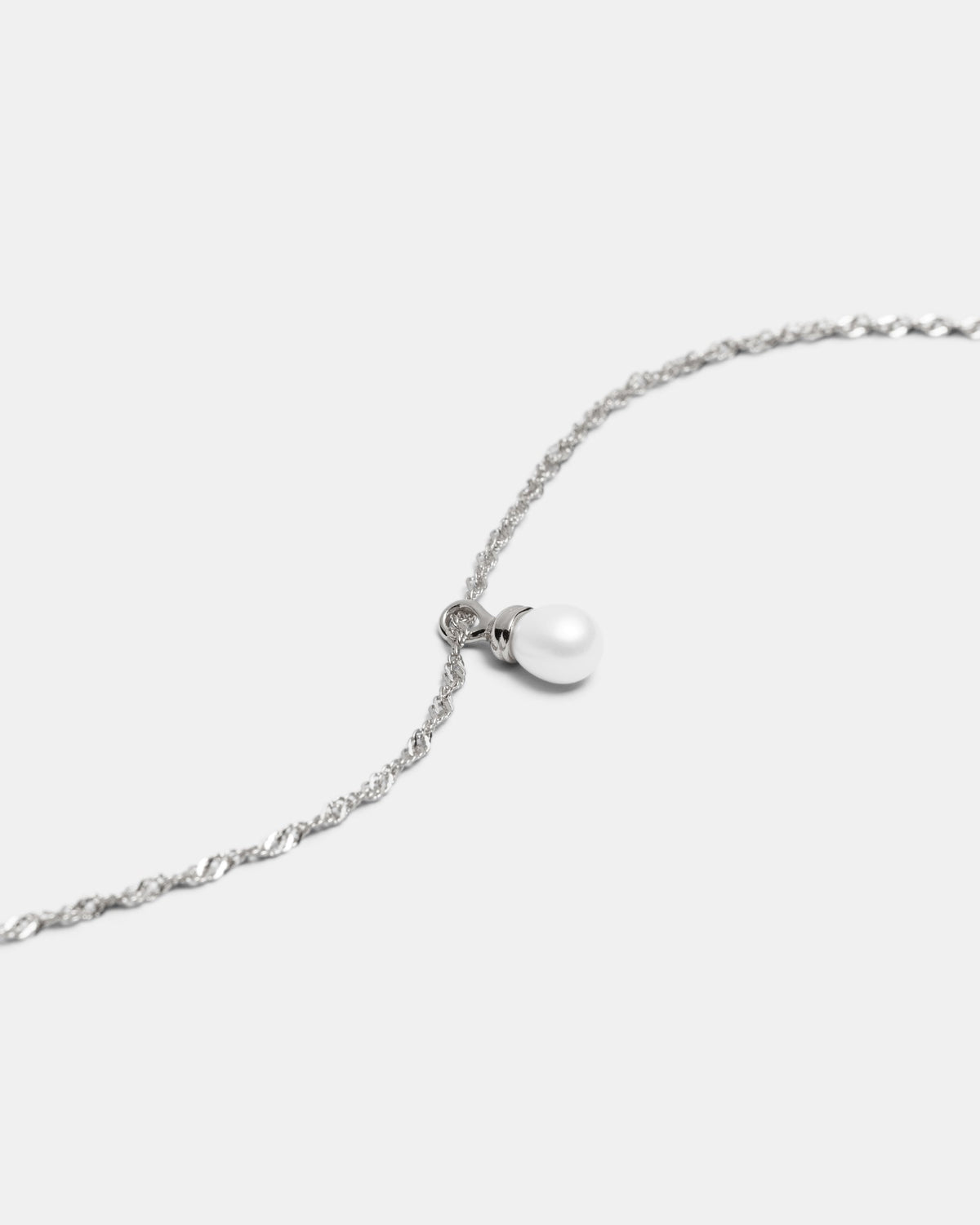 Purete Pendant Necklace - Silver