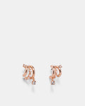Illusion Hoop Earrings - Rose Gold
