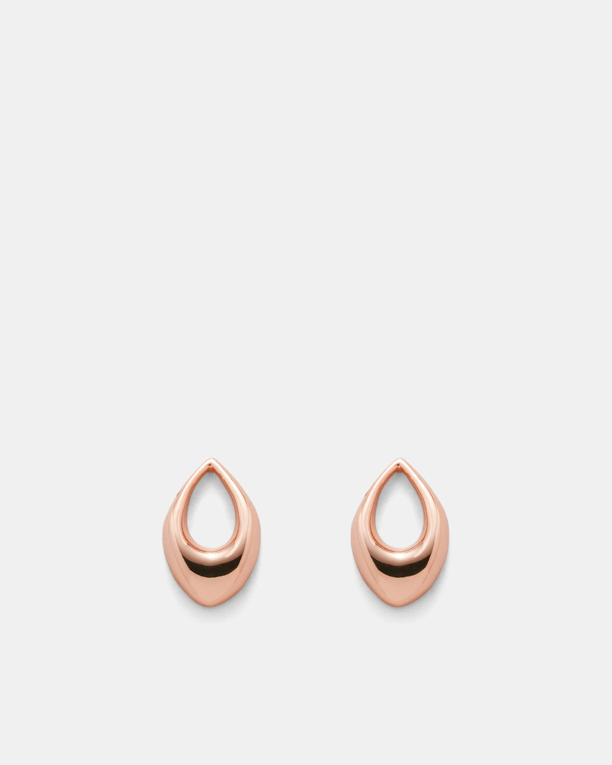 Anthem Stud Earrings - Rose Gold