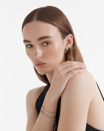 Wistful Toggle Bracelet - Silver
