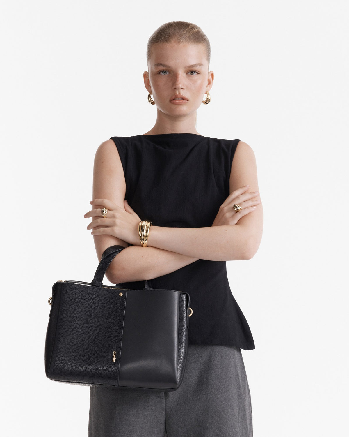 Metro Mini Tote Bag - Black