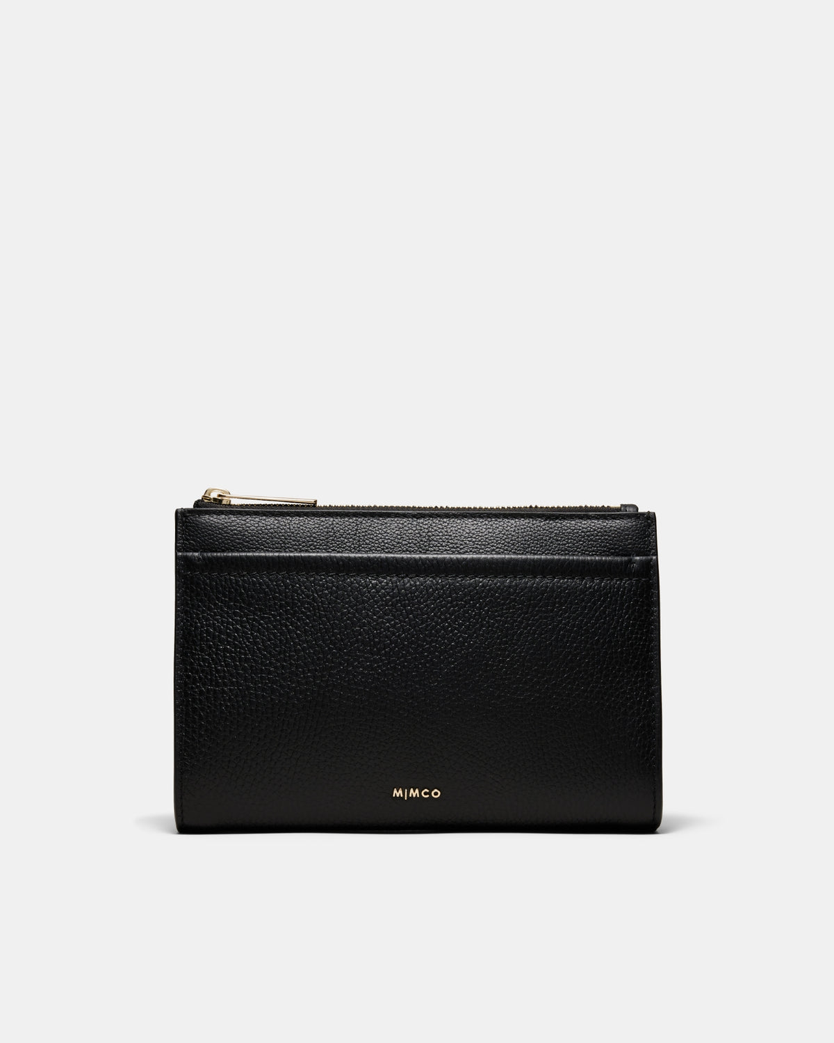 Natalie Gusset Pouch - Black Light Gold