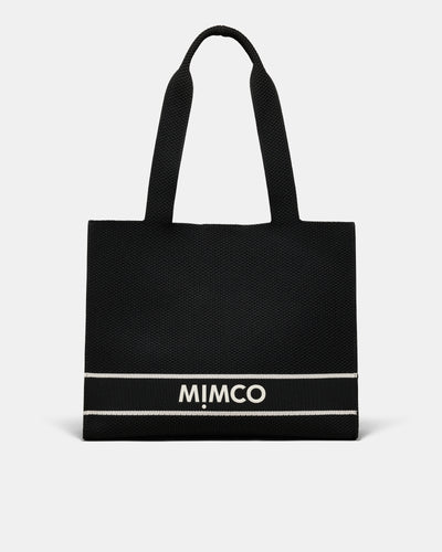 Blondie Boxy Tote Bag - Black