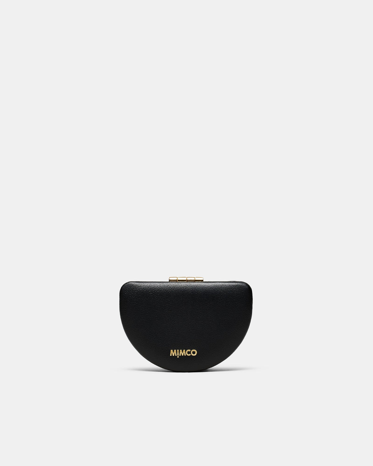 Lune Compact Mirror - Black Light Gold
