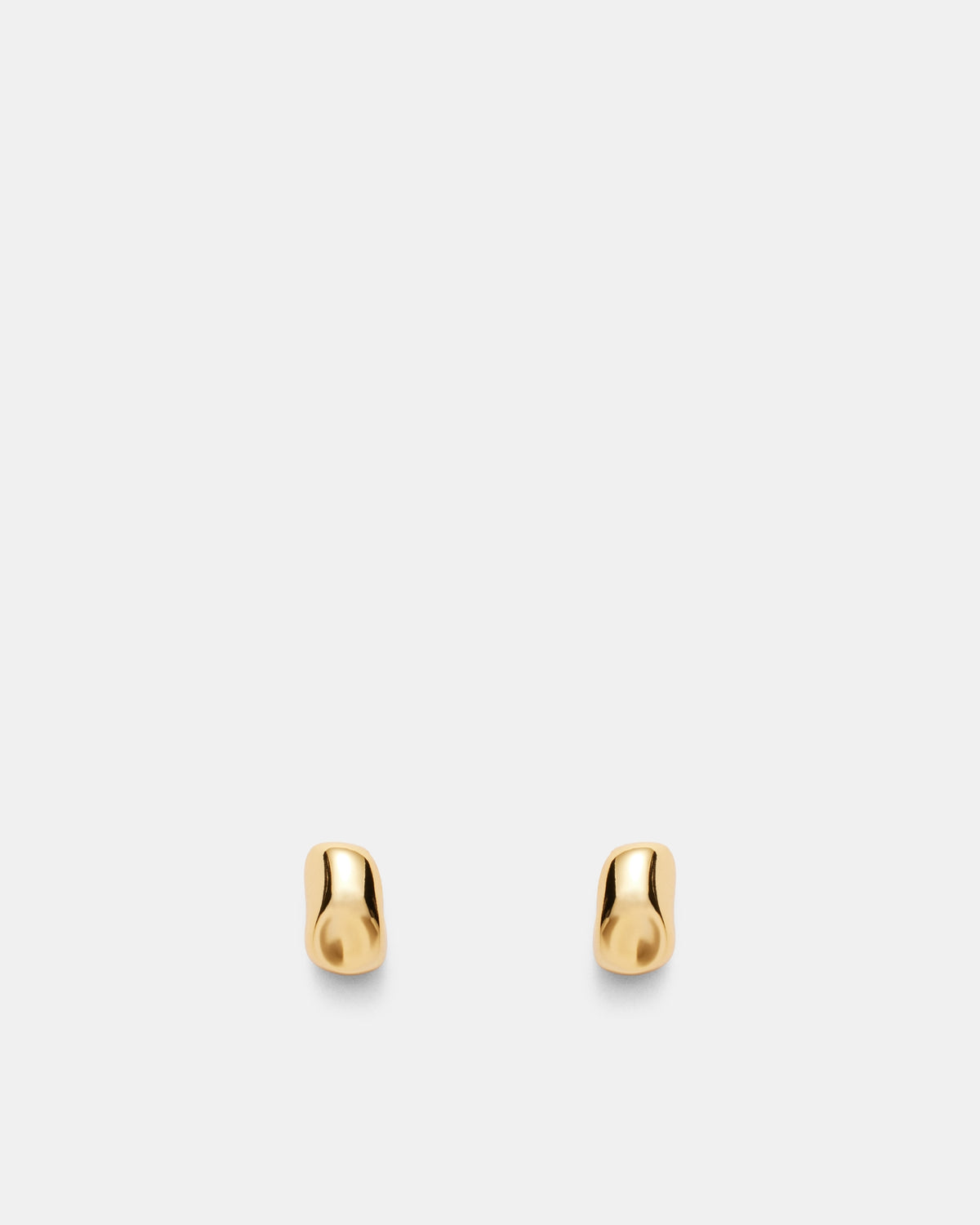What A Treasure Stud Earrings - Gold