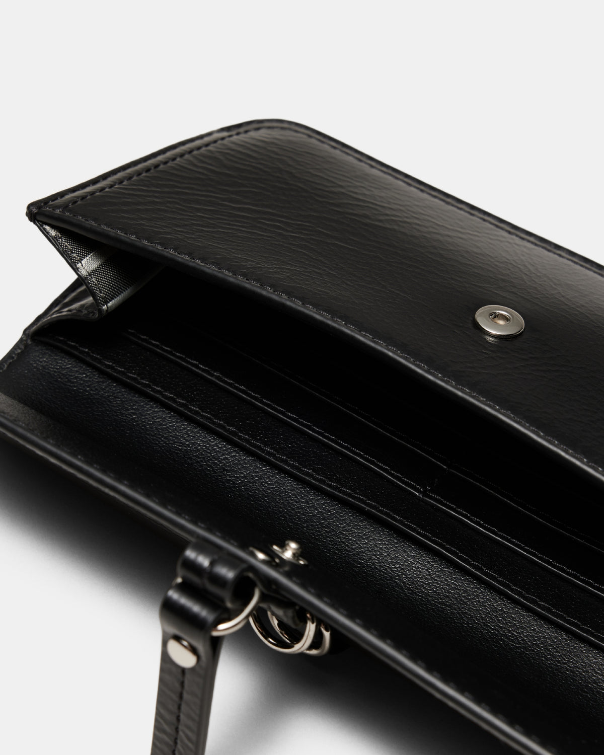 Silvie Wallet - Black Silver