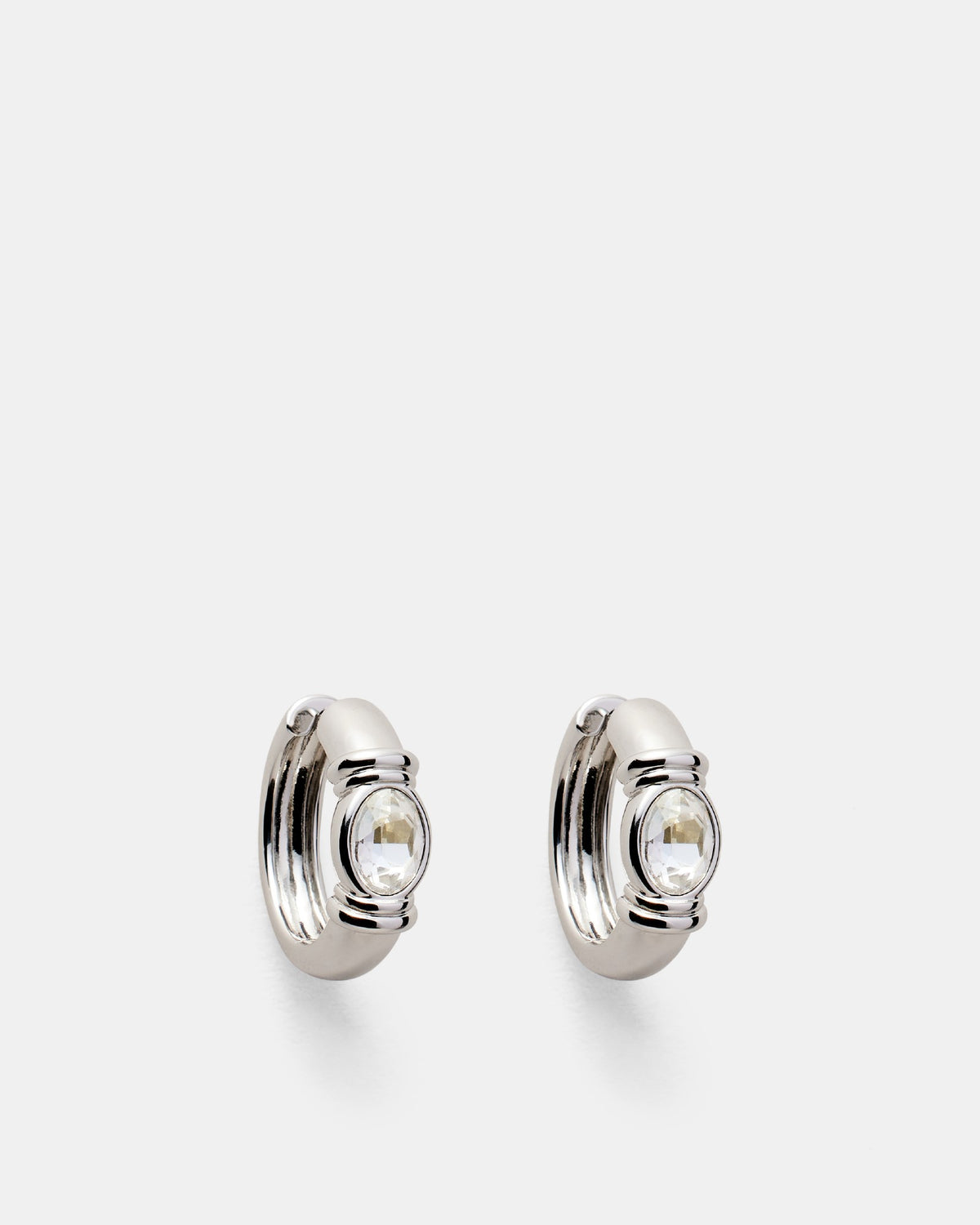 An Enchantment Hoop Earrings - Silver