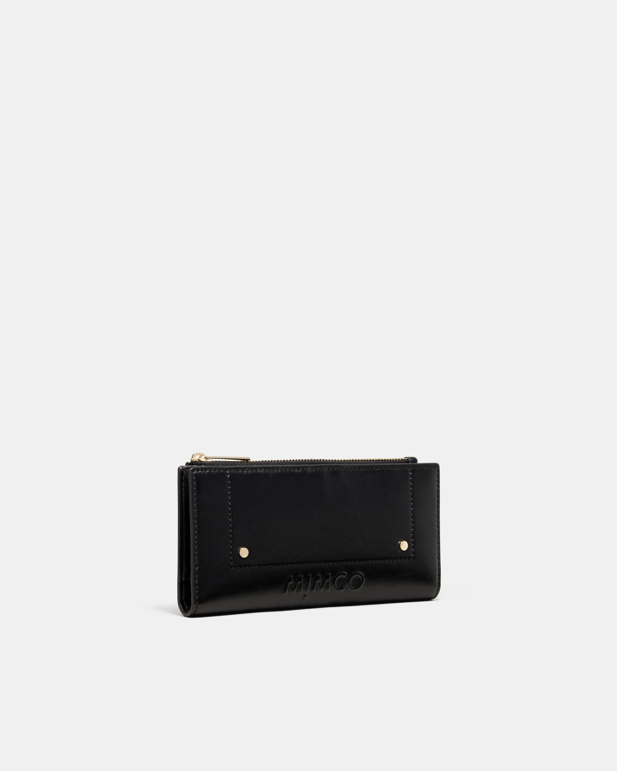 Cremorne Large Wallet - Black Light Gold