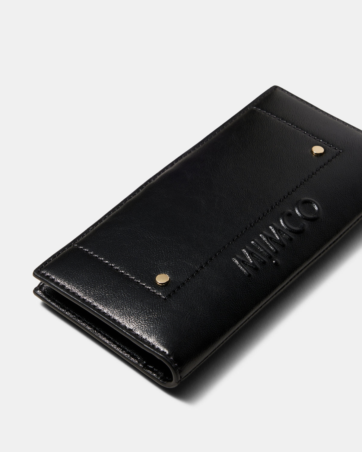 Cremorne Large Wallet - Black Light Gold