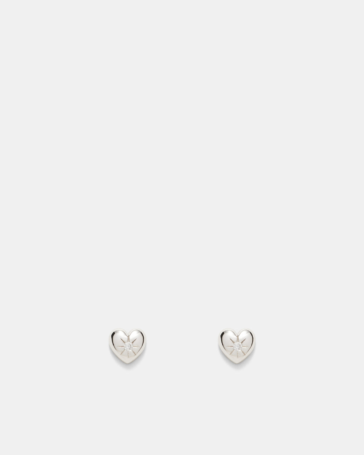 A Little Crush Stud Earrings - Silver