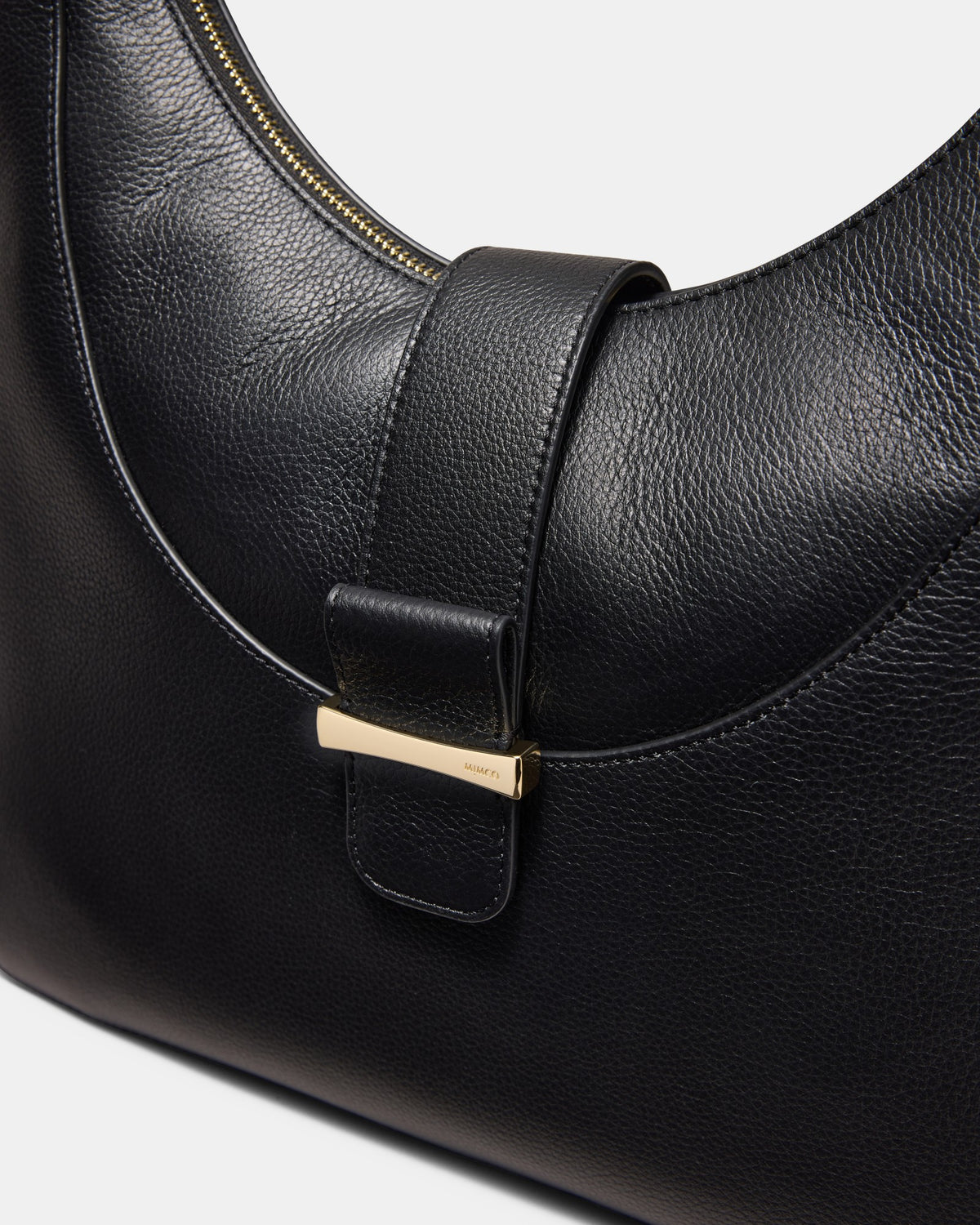 Chelsea Small Hobo Bag - Black Light Gold
