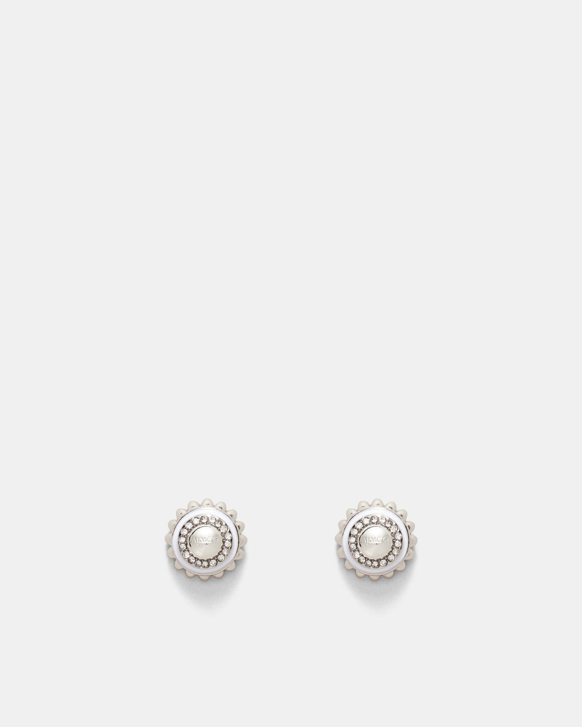 Radiance Stud Earrings - Silver