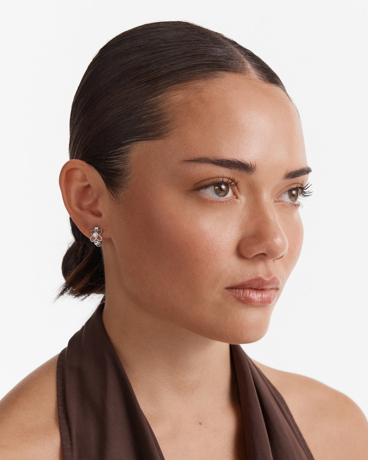 Adorbs Hoop Earrings - Silver